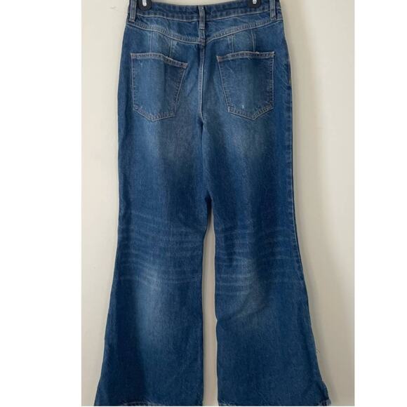New Free People WTF CRVY Misfit Flare Jeans $128 SIZE 28 - Picture 4 of 5